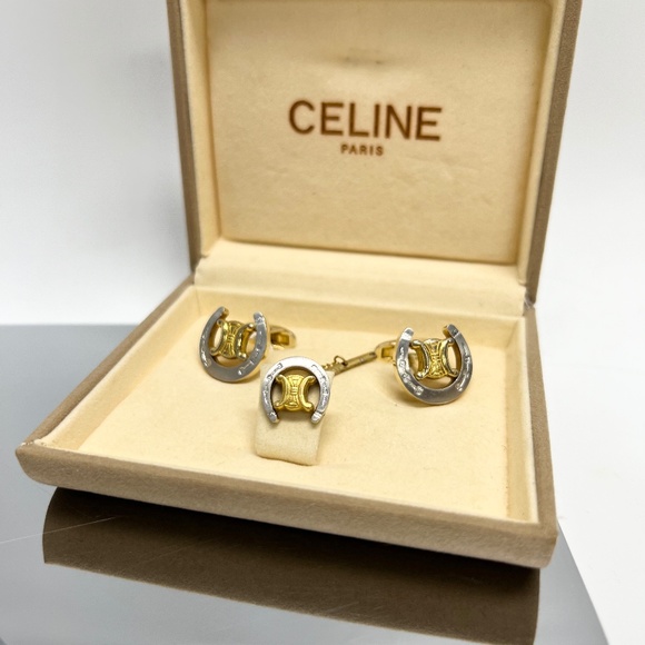 Céline cufflink set - Picture 1 of 10
